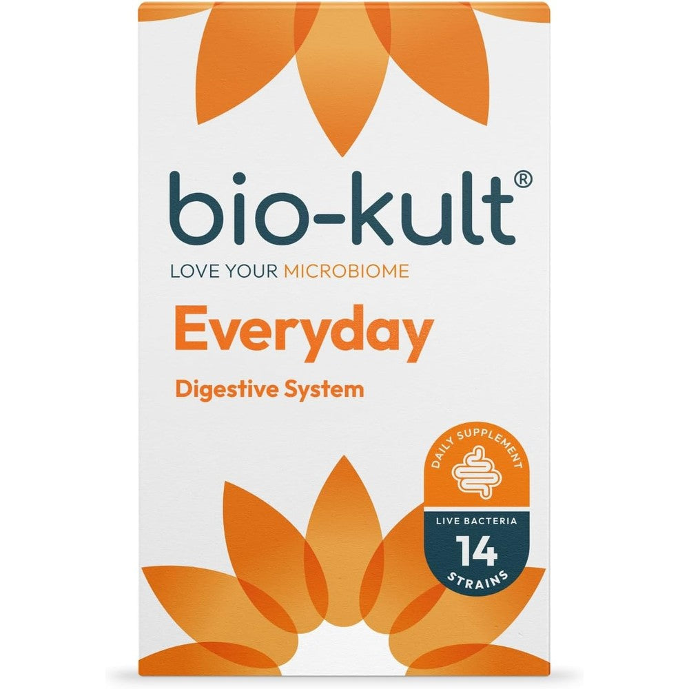 Bio-Kult Everyday Probiotics 120 capsules front view showing original USA packaging.