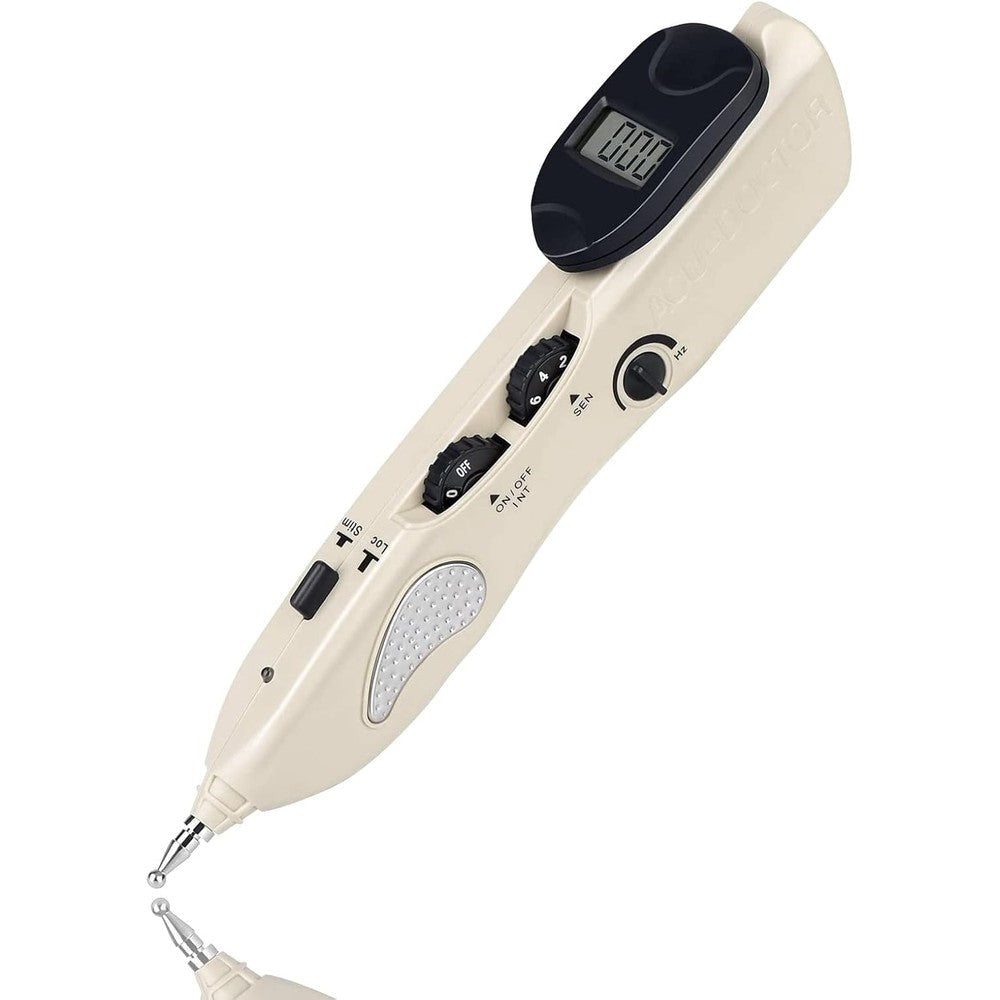 Heswea Electronic Acupuncture Pen front view for pain relief therapy