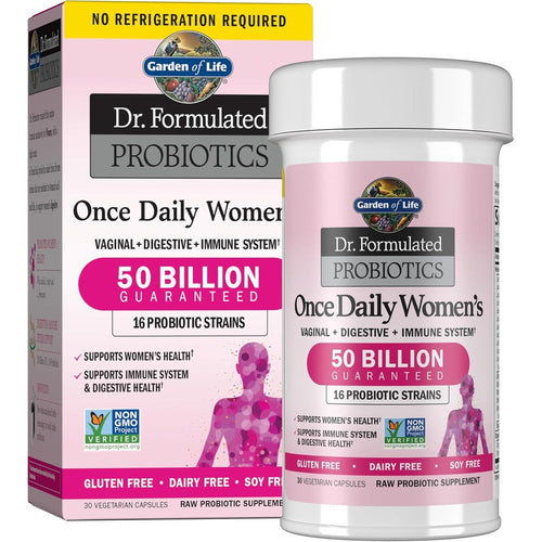 Garden of Life Dr Formulated Probiotics Women 30 capsules 50 Billion CFU 16 strains daily