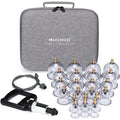 Extguds acupuncture super set front view showcasing the complete holistic kit components