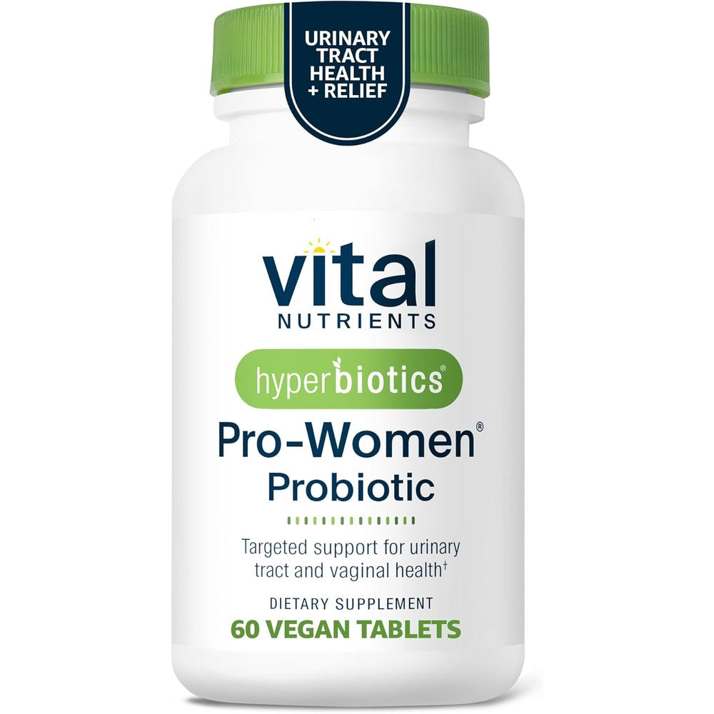 Vital Nutrients Pro Women Probiotics front bottle view packaging