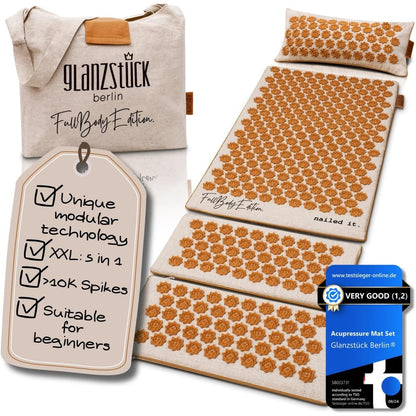 Muchoo Professional Chinese Acupoint Cupping Set front view with 22 transparent cups.