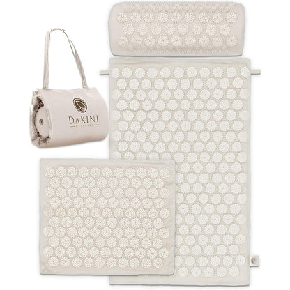 Dakini Acupressure Mat and Pillow Set front view for back pain relief