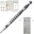 Nuanchu 3 piece facial reflexology massage tool set front view commercial product shot