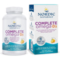 Nordic Naturals Complete Omega-D3 lemon flavor soft gels front view