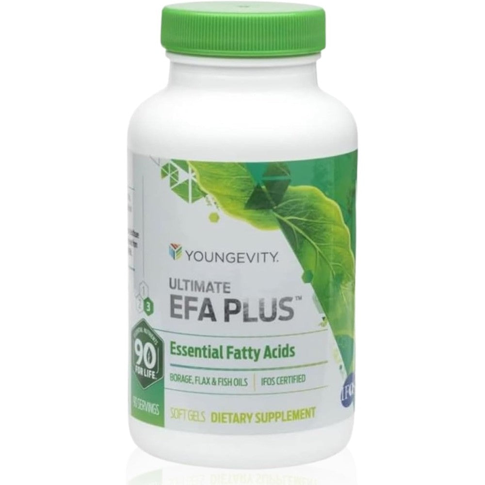 Youngevity Ultimate EFA Plus 90 Softgels front view