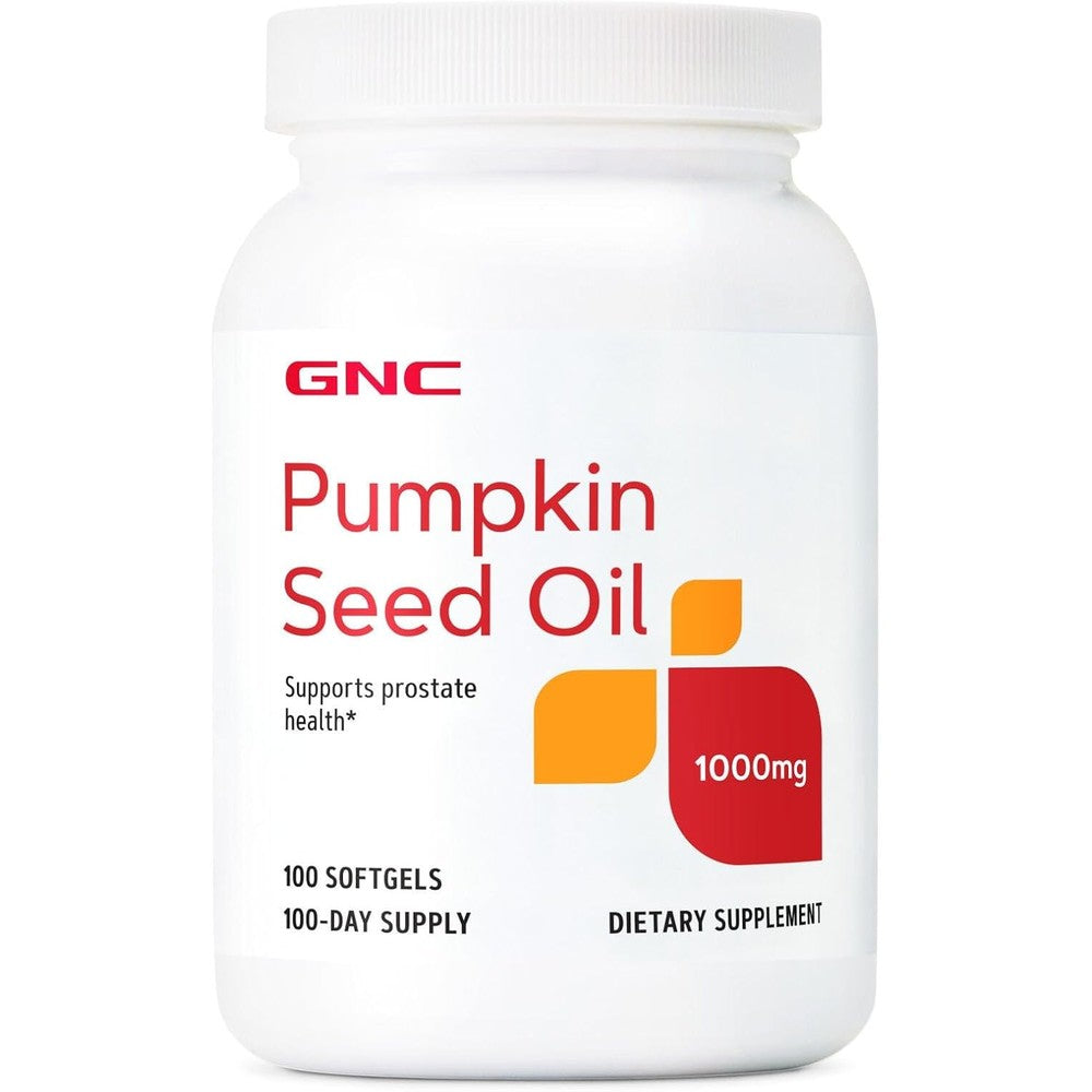 GNC Pumpkin Seed Oil Capsules for Prostate Health