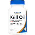 Nutricost Krill Oil front view bottle supplement