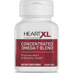 OmegaXL HeartXL Omega-7 Blend 30 Softgels front view bottle