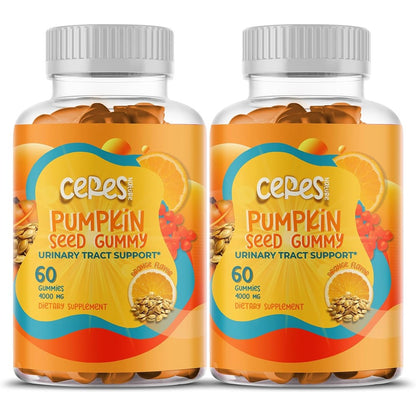 Ceres Nature Pumpkin Seed Oil Gummies 4000mg front view