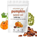 Nature Aurora pumpkin seed oil and saw palmetto softgels front view of supplement pouch