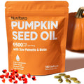 VivoNu Nutribota pumpkin seed oil softgels front view bottle
