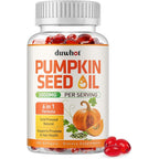 Kitabio pumpkin seed oil capsules front view bottle