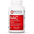 Protocol For Life Balance NAC 600 mg vegetarian capsules bottle front view