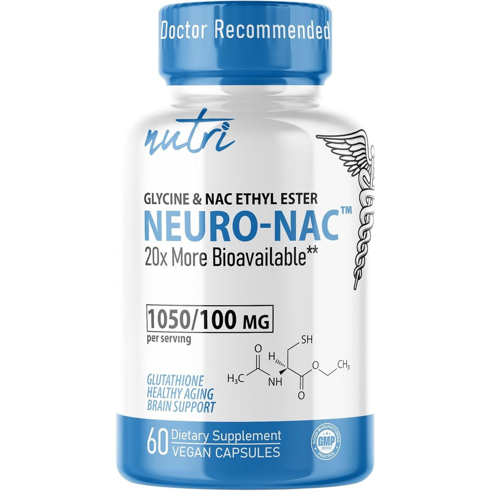 Nature's Fusions Nutri Neuro NAC front view product bottle