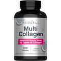 Neocell Super Multi Collagen Peptides Advanced Beauty Series front bottle view showing 120 tablets