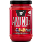 BSN Amino X muscle recovery powder front view