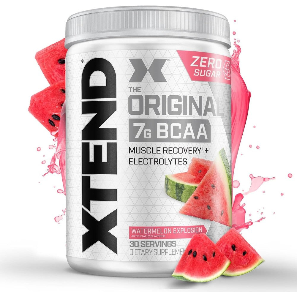 Xtend Original BCAA Powder Watermelon Explosion front view container