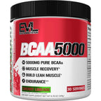 Evlution Nutrition BCAA5000 powder front view container