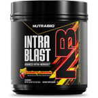 NutraBio Intra Blast amino acid supplement front view bottle