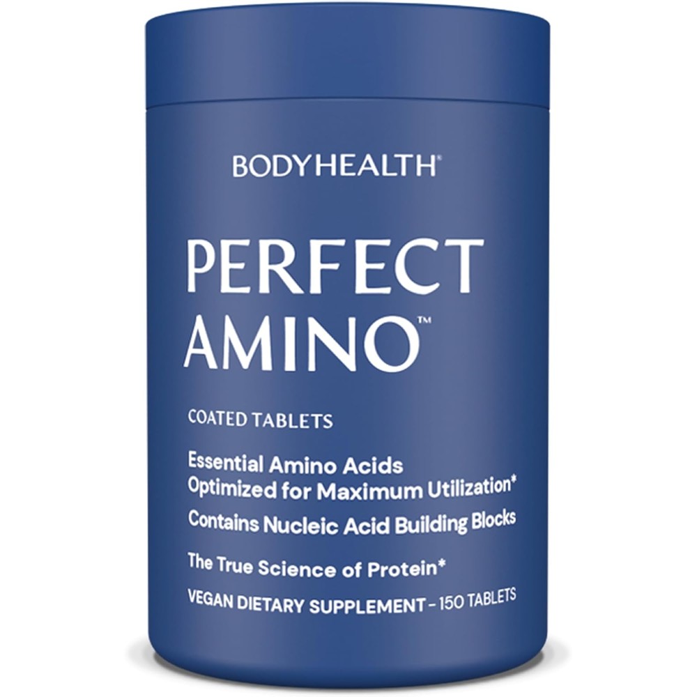 BodyHealth PerfectAmino 150 tablets for essential amino acids and muscle recovery