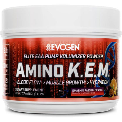 Evogen Amino KEM Elite EAA Pump Volumizer front view
