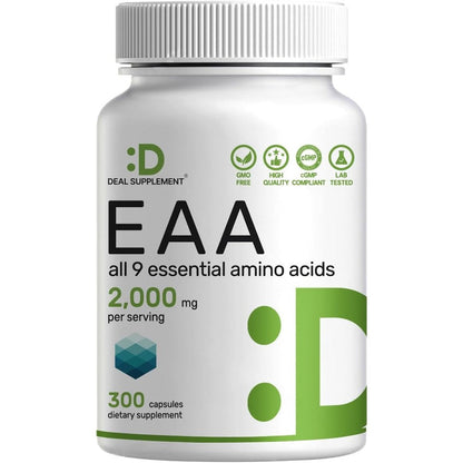 Deal Supplement Essential Amino Acids 2000mg front view