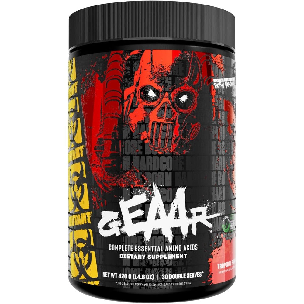 Mutant Geaar essential amino acid powder front view