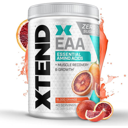 Xtend Scivation EAA BCAA Powder Blood Orange front view