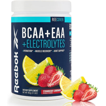 Reebok ReeCover Amino Acids and Electrolytes front view packaging