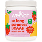 Handcraft Blends Wellah Bcaa Powder front view supplement tub