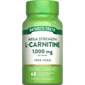 Nature's Truth L-Carnitine 1000 Milligrams 60 Capsules front bottle view