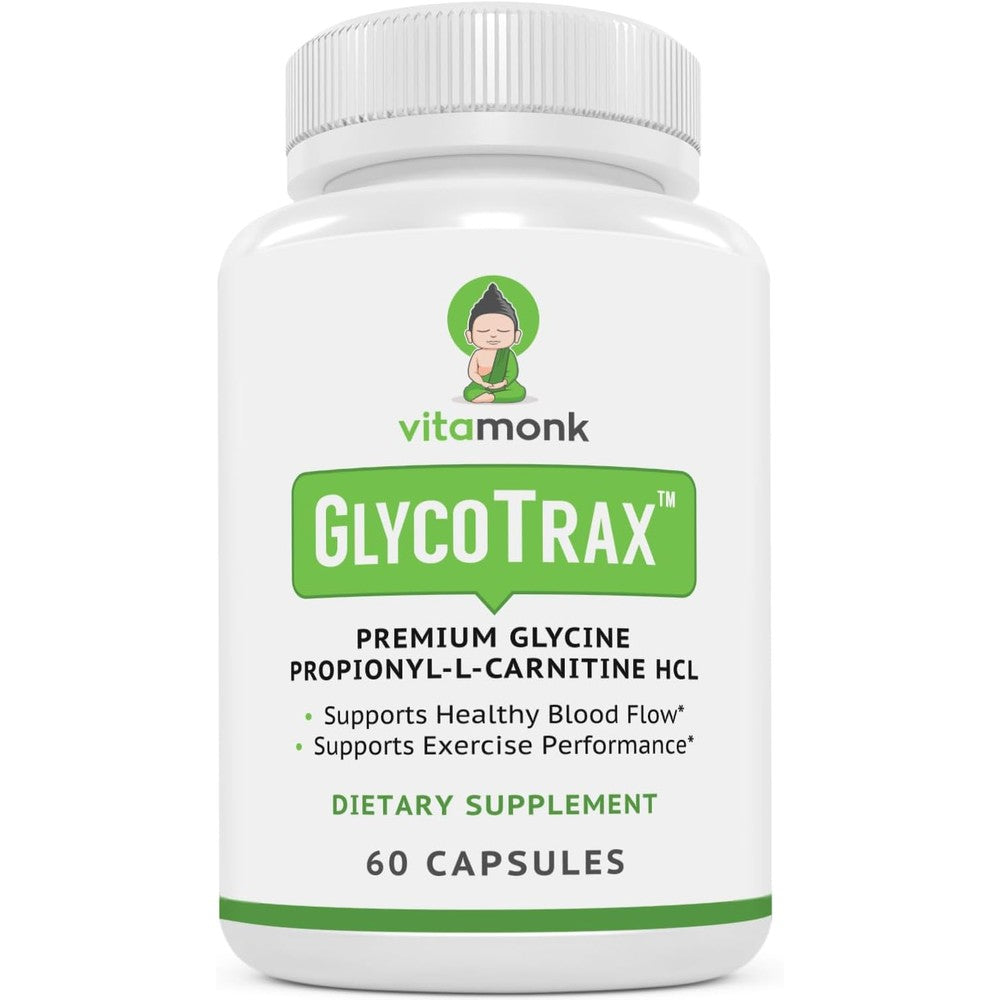 VitaMonk GlycoTrax GPLC supplement bottle front view