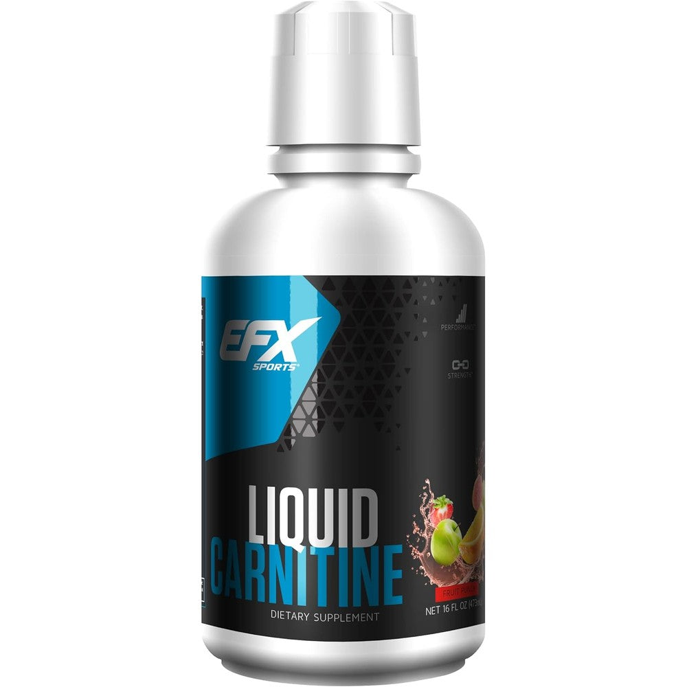EFX Sports L-Carnitine Liquid front view bottle packaging