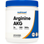 Nutricost Arginine AKG powder front view container
