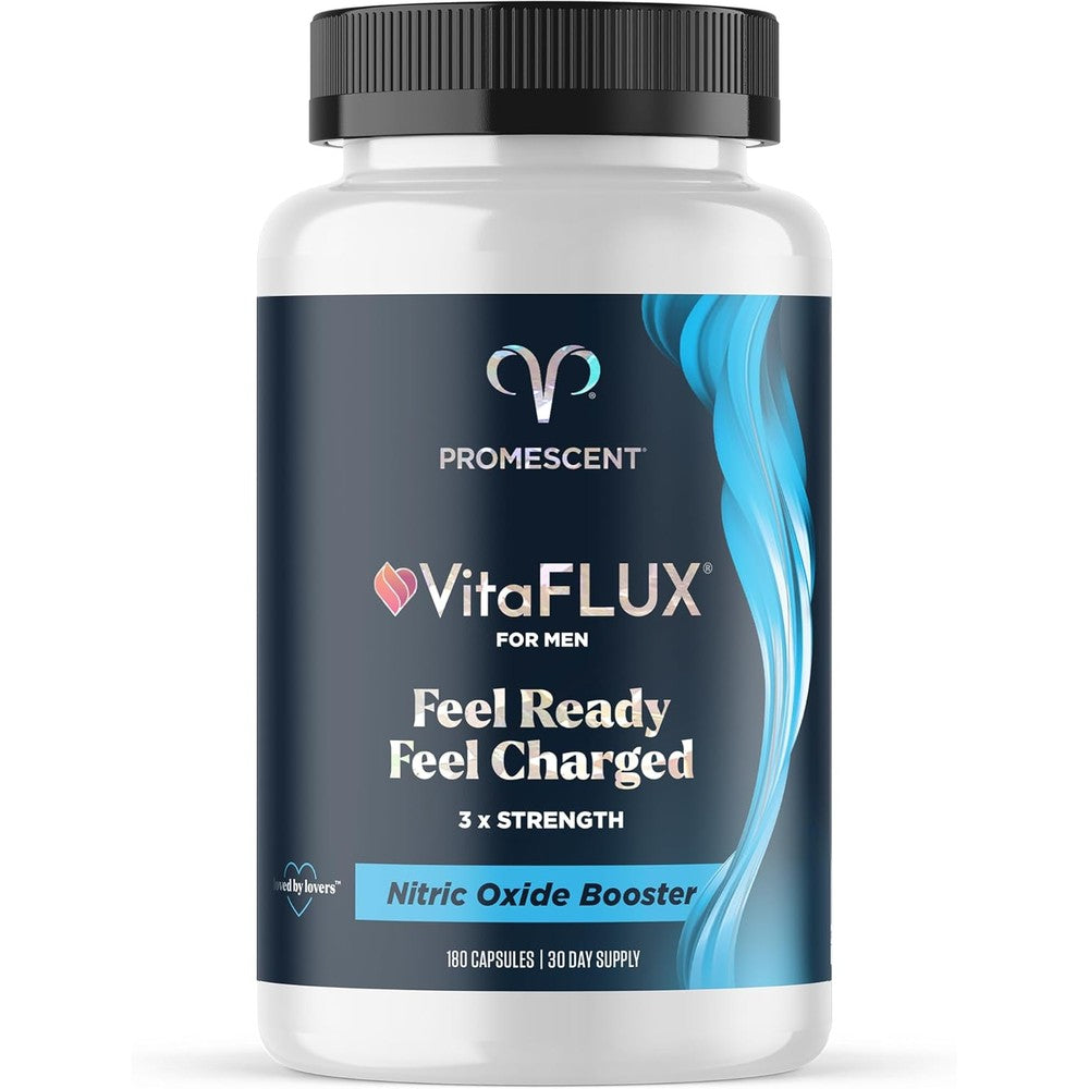 Promescent VitaFLUX Nitric Oxide Booster front bottle view