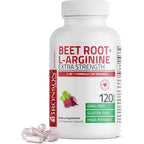 Bronson Beet Root plus L-Arginine front view supplement bottle