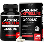 Dorado Nutrition L Arginine L Citrulline front bottle view