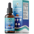Niutrluxe L-Arginine L-Citrulline liquid drops bottle front view supplement