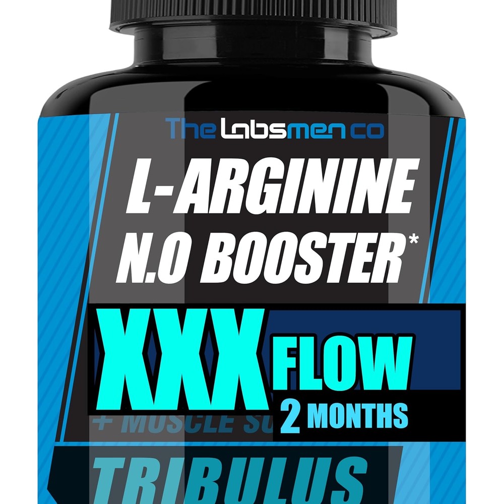 Thelabsmenco L-Arginine Nitric Oxide supplement bottle front view