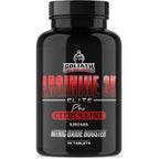 Dr. Emil Nutrition elite L-arginine and L-citrulline tablets front view bottle packaging
