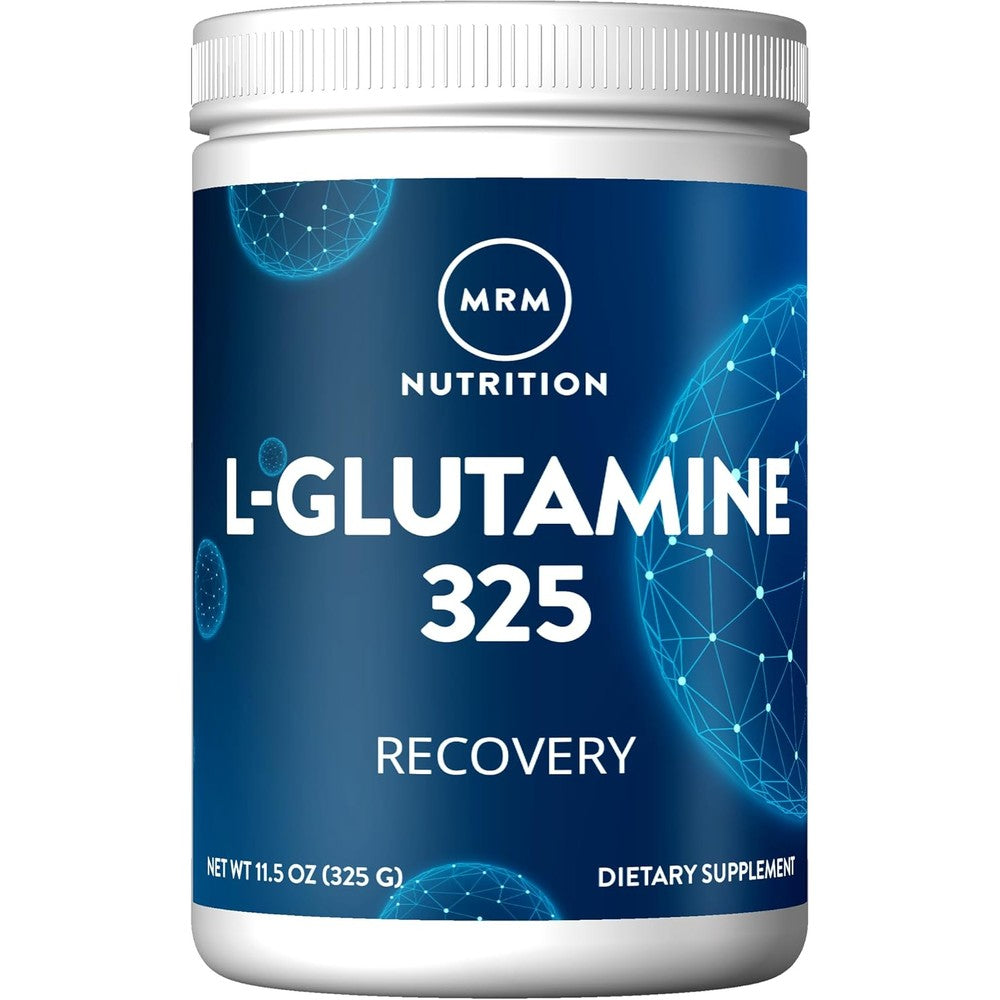 MRM Nutrition L-Glutamine 325g powder tub front view