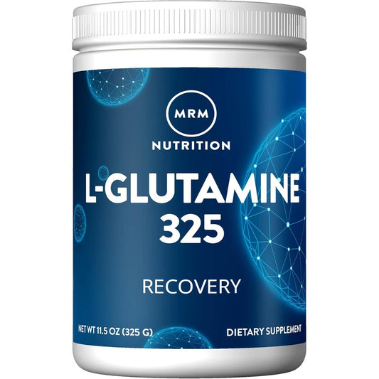 MRM Nutrition L-Glutamine 325g powder tub front view