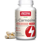 Jarrow Formulas L-Carnosine 1000 mg front bottle view antioxidant supplement