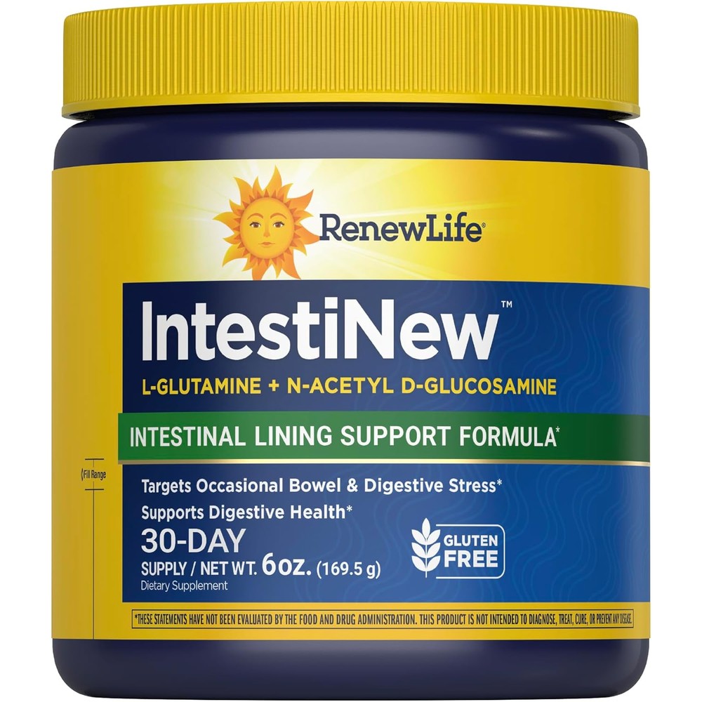 Renew Life IntestiNew Intestinal Lining Support Powder front container view