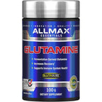 Allmax Essentials Glutamine Powder front view container