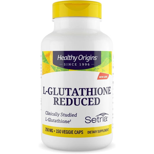 Healthy Origins Setria L-Glutathione 250 mg bottle front view