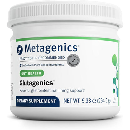 Metagenics Glutagenics L-Glutamine powder bottle front view
