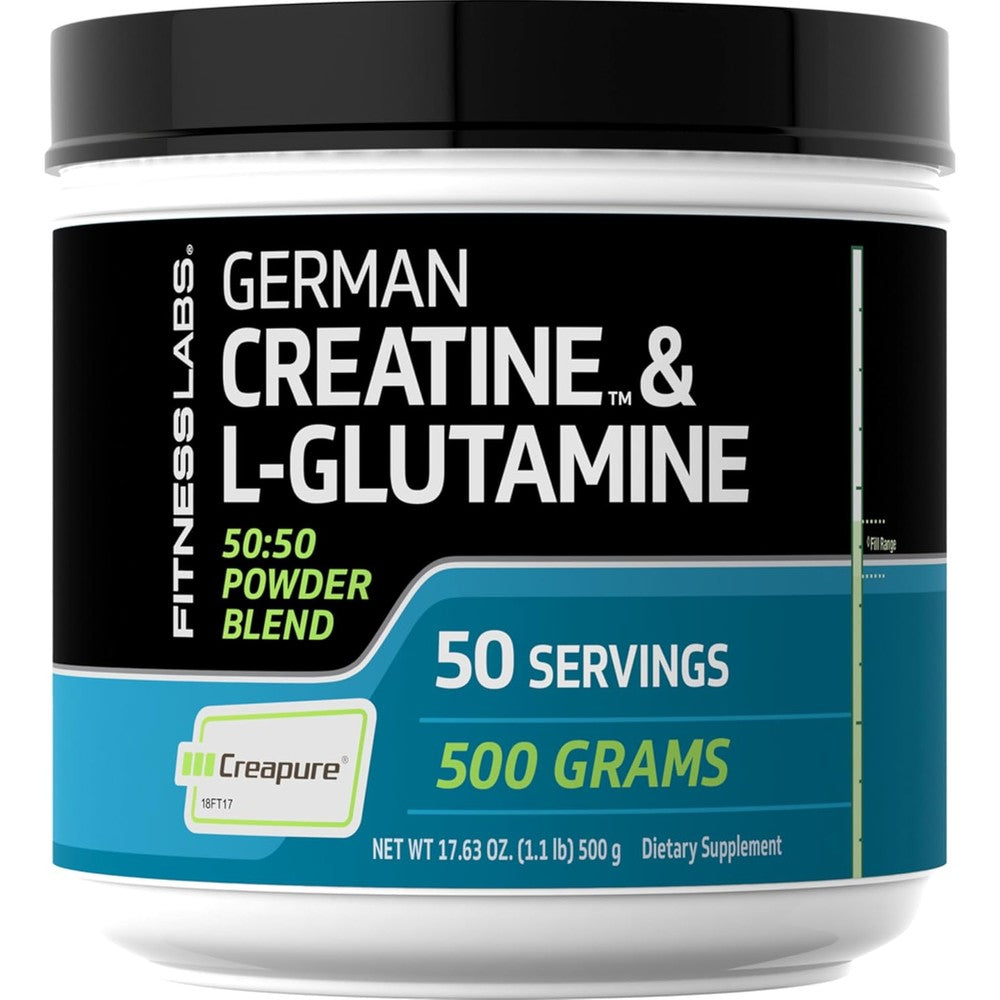 Fitness Labs German Creatine and L-Glutamine front packaging view