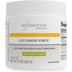 Integrative Therapeutics Glutamine Forte lemon lime powder tub front view